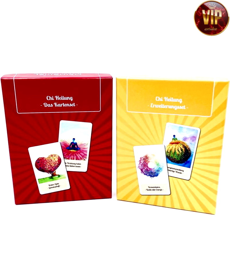 Chi-Heilung – Das Kartenset-Kombi-Paket